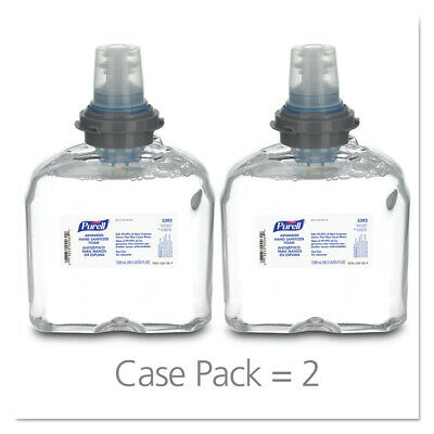 GOJO Advanced Tfx Foam Instant Hand Sanitizer Refill, 1200ml, White 539202CT NEW - Fresh Stock Dated December 2025