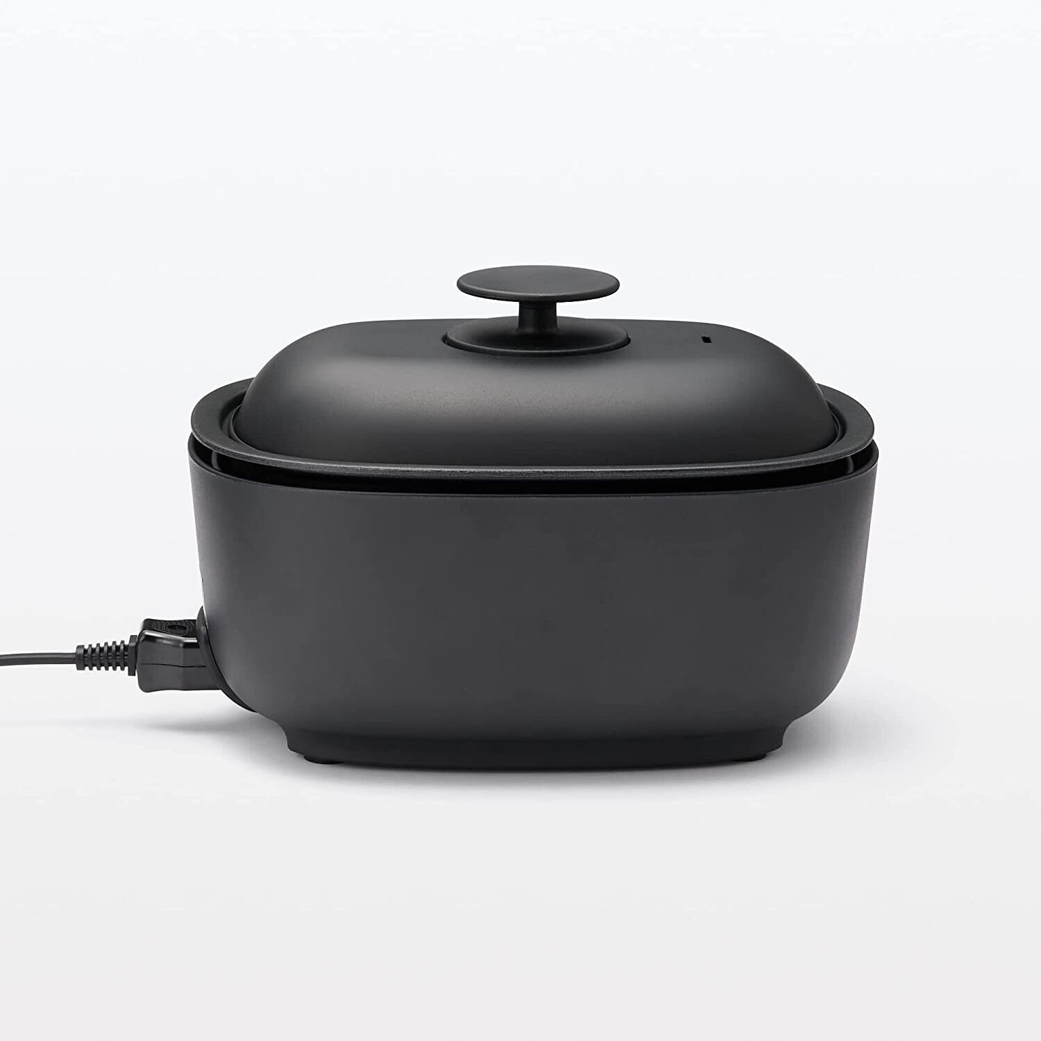 MUJI JAPAN Deep Grill Pot MJ-HPFK1 new model Black Compact 2021AW - Fresh Stock Dated February 2026