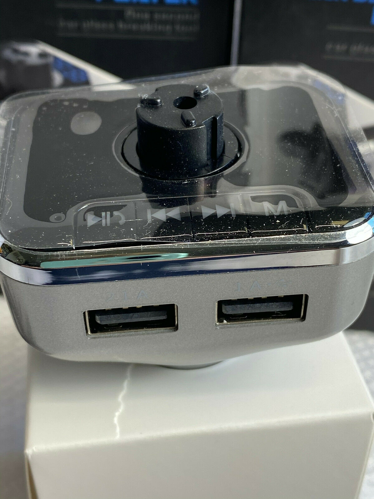 3 Pack 12 V Car Bluetooth Player Car Charger Fm Transmitter Car Glass Breaker - Fresh Stock Dated February 2026