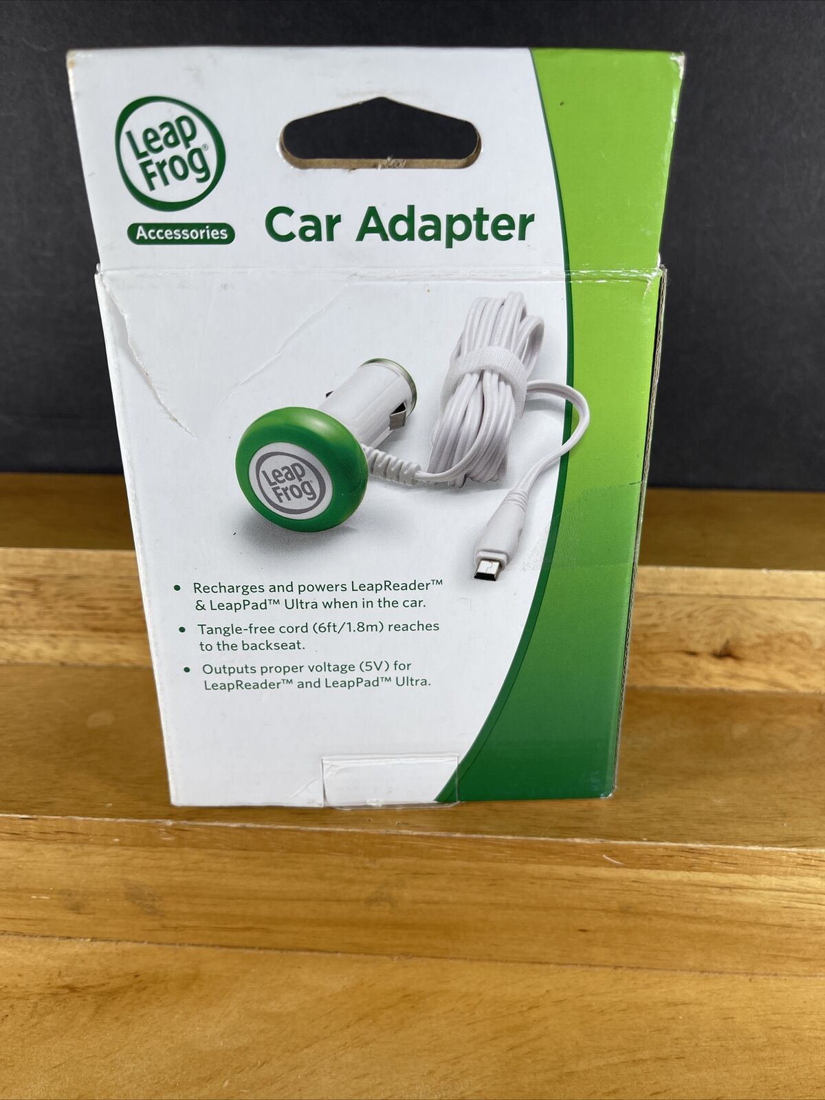 NEW IN BOX LEAP FROG Car Adapter Works w LeapPad Ultra & LeapReader - Fresh Stock Dated February 2026