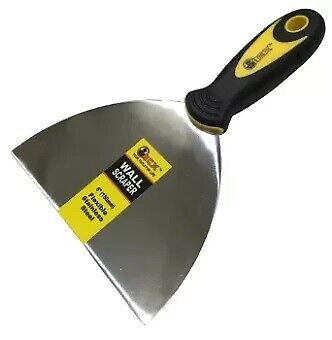 Stainless Steel Scraper Putty Drywall Knife scraper Superior Flexible Blade - Fresh Stock Dated February 2026