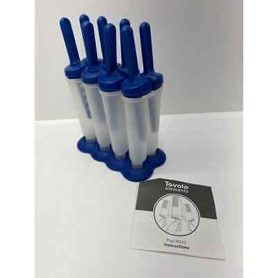 Tovolo Twin Popsicle Molds with Sticks Ice Pop Maker BPA Free Food Safe Dishwash - Fresh Stock Dated February 2026