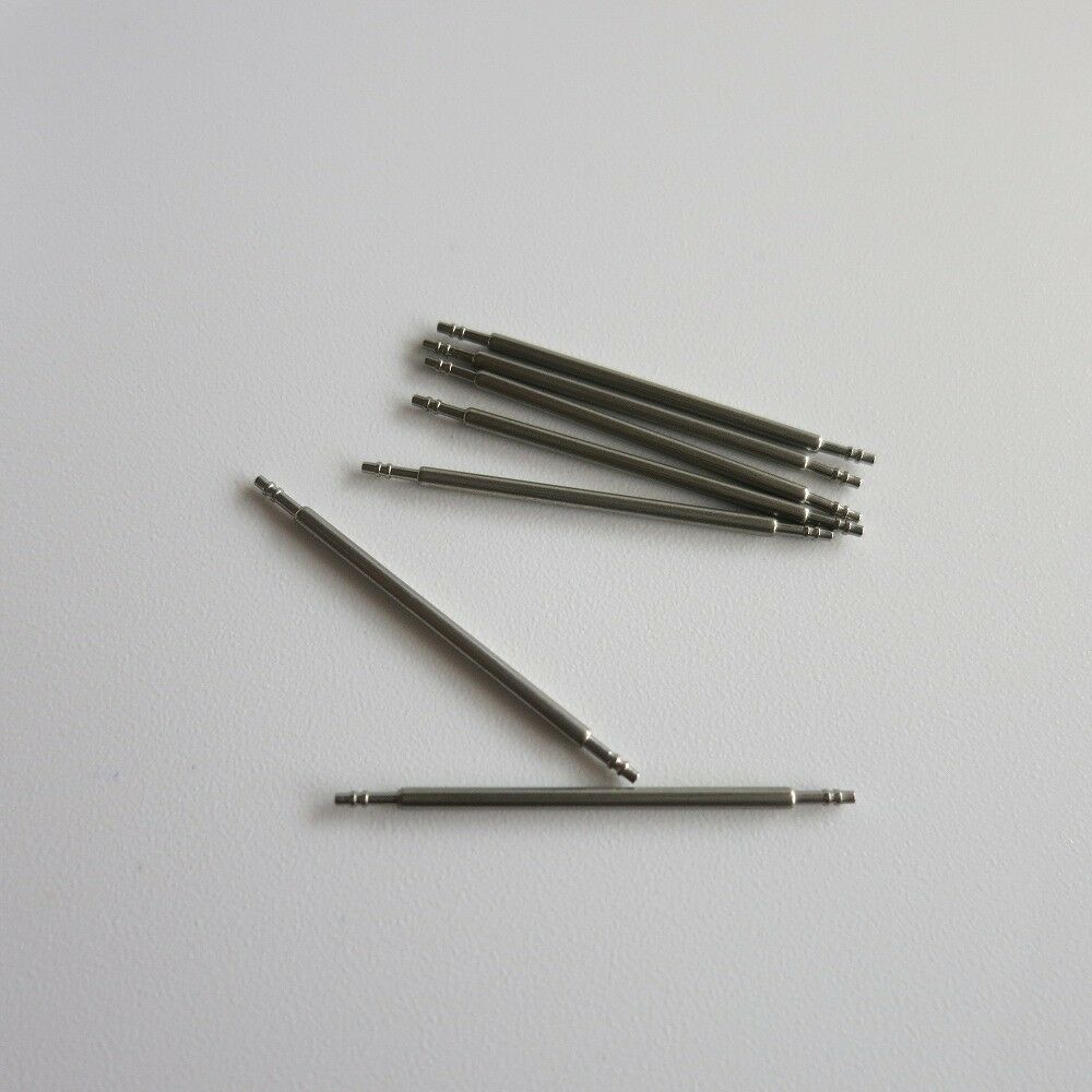 G8124D 1.2mm Thick Double Flange Steel Spring Bars Assortment 7mm-24mm 360PCS - Fresh Stock Dated February 2026