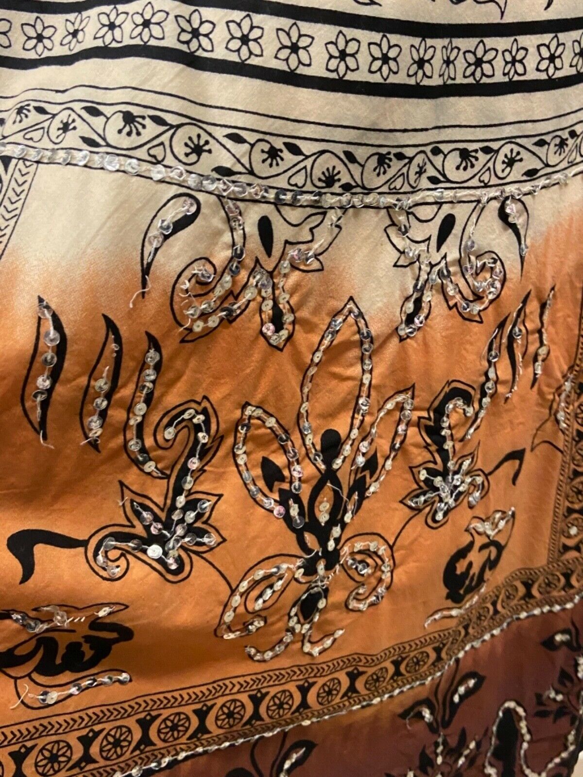 vintage Mexican sequin full skirt size large - Fresh Stock Dated February 2026