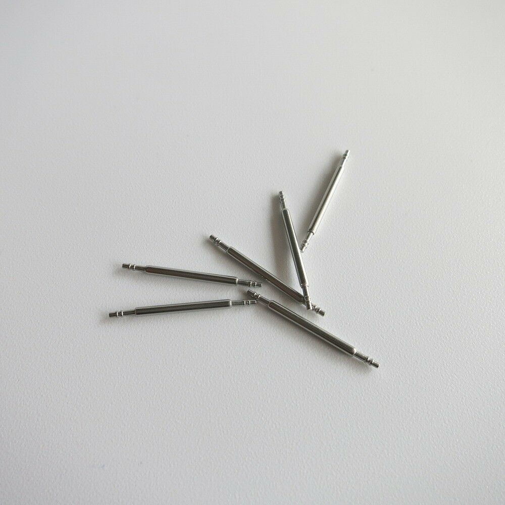 G8124D 1.2mm Thick Double Flange Steel Spring Bars Assortment 7mm-24mm 360PCS - Fresh Stock Dated February 2026