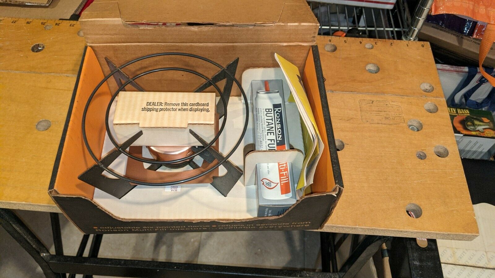 VARAFLAME RONSON COOKETTE NOS with box & instructions model #19202 - Fresh Stock Dated December 2025