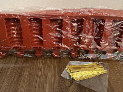 2 (12) Popsicle Mold, 3 (18) Cake Mold, Popsicle Sticks, Bags & Twist Ties - Fresh Stock Dated February 2026