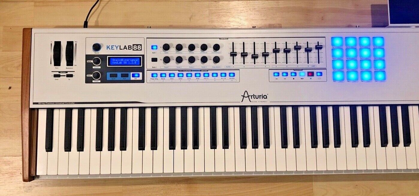 Arturia Keylab88  Piano Weighted 88 Key Midi Controller - Fresh Stock Dated February 2026