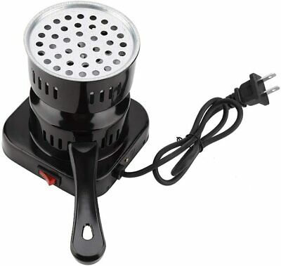 Electric Black Multi-purpose Hot Plate Stove Burner with Removable Handle - Fresh Stock Dated December 2025