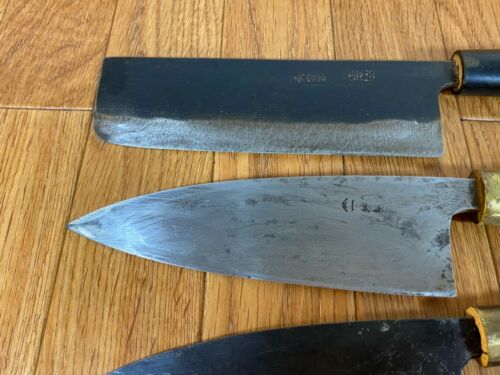 Japanese Chef's Kitchen Knife Set 5 Piece DEBA NAKIRI SANTOKU from Japan UK233 - Fresh Stock Dated December 2025
