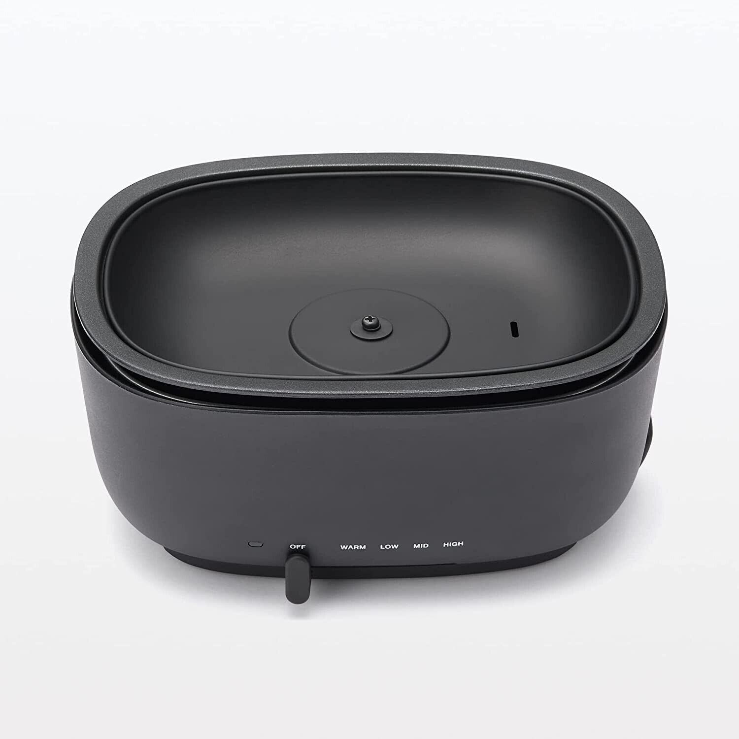 MUJI JAPAN Deep Grill Pot MJ-HPFK1 new model Black Compact 2021AW - Fresh Stock Dated February 2026