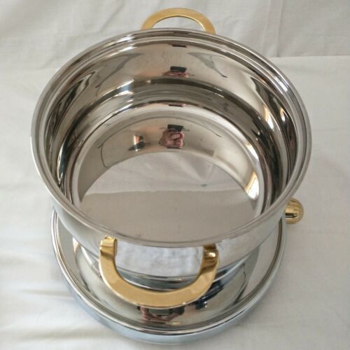 Command Performance 4 qt Pot & Burner Portable Buffet Range Chafing Warming - Fresh Stock Dated December 2025