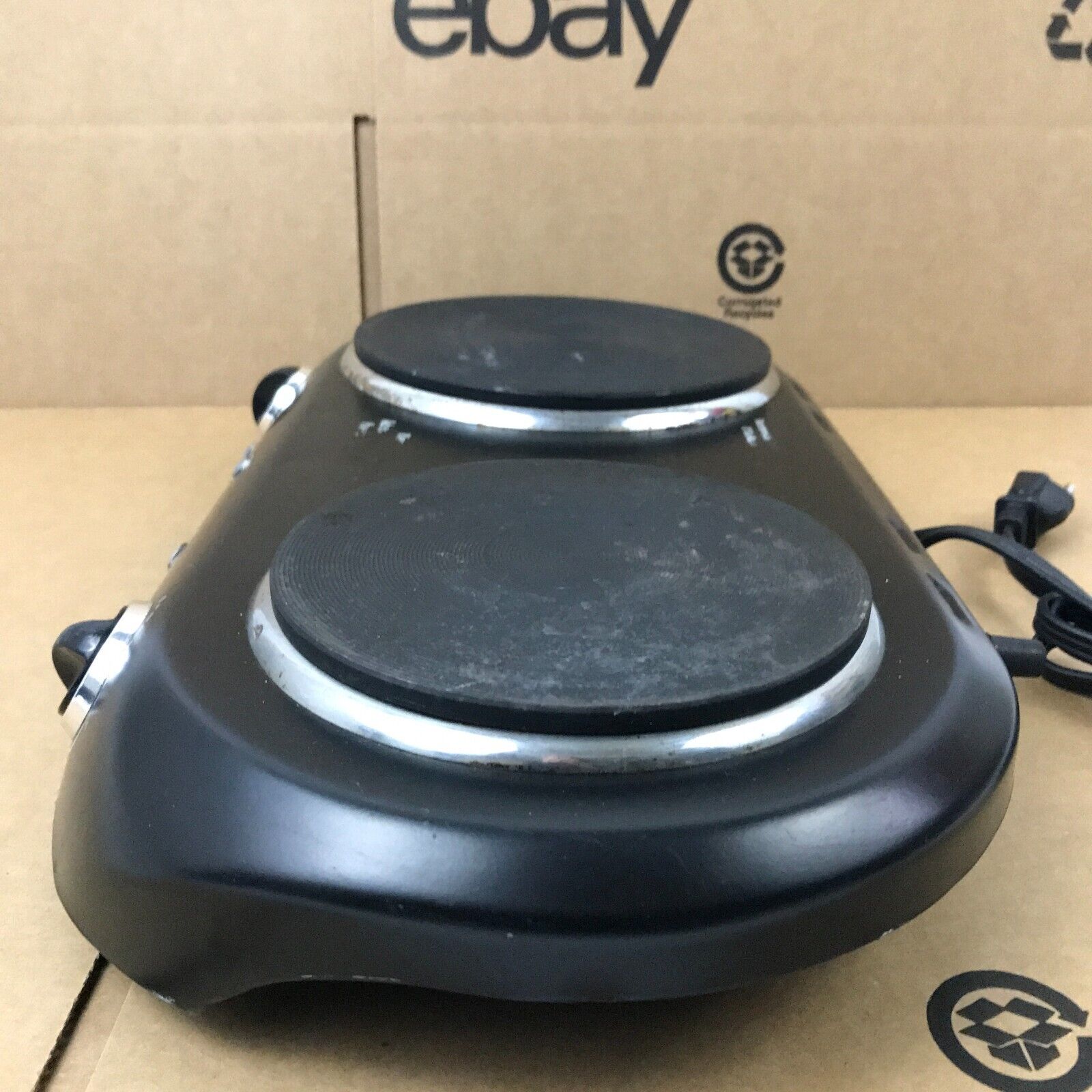 Farberware FH202-D11 Double Burner - Black - Fresh Stock Dated February 2026