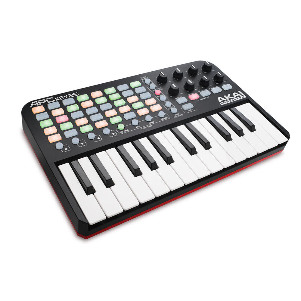 Akai APC Key 25 Ableton Live USB Performance Controller Panel Keyboard Interface - Fresh Stock Dated February 2026