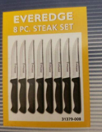 J.A. Henckels Everedge 8PC. Steak Knife Set - Fresh Stock Dated December 2025