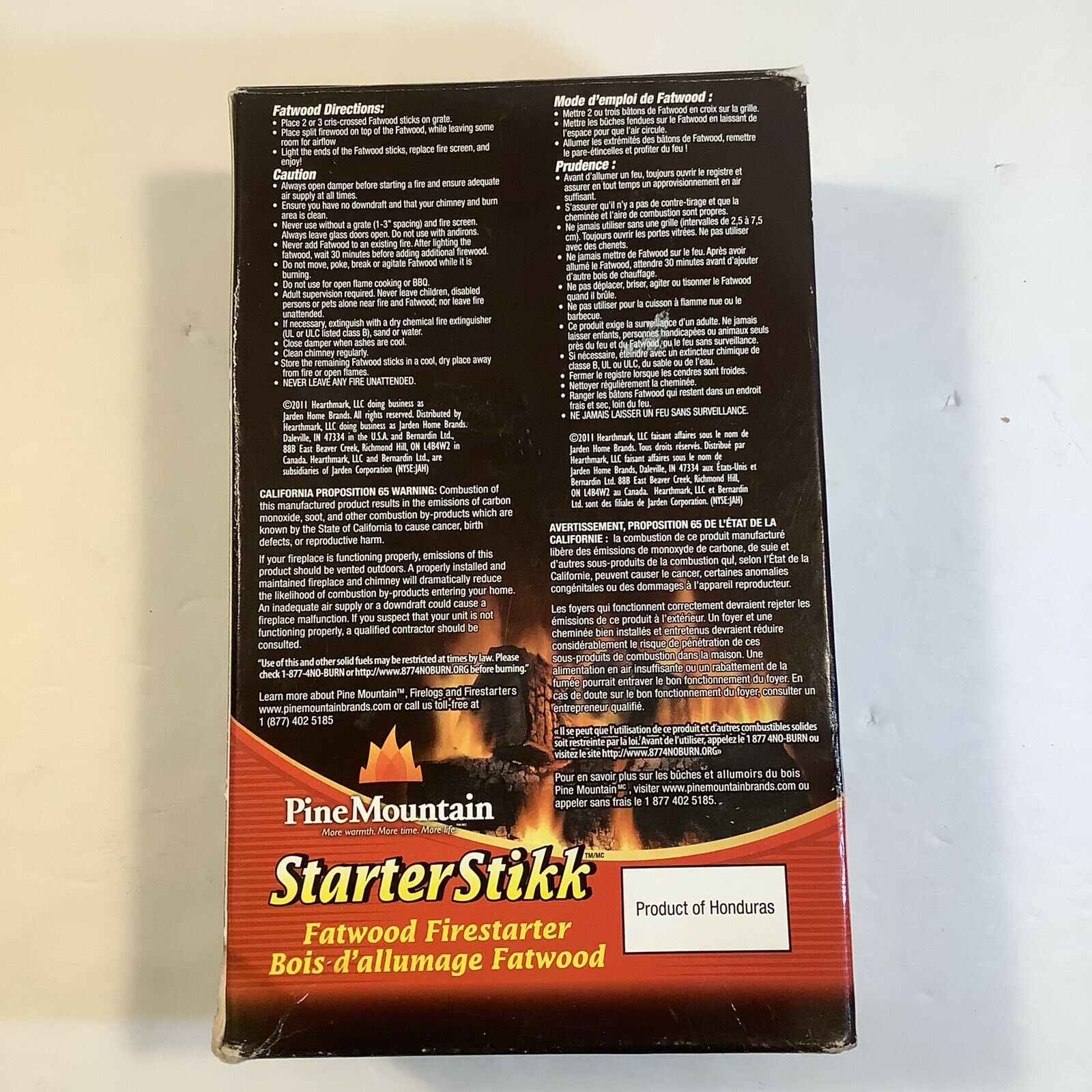 Jarden/Firelog #PM04413 1.5LB Fatwood Kindling, Pine Mountain - Fresh Stock Dated December 2025