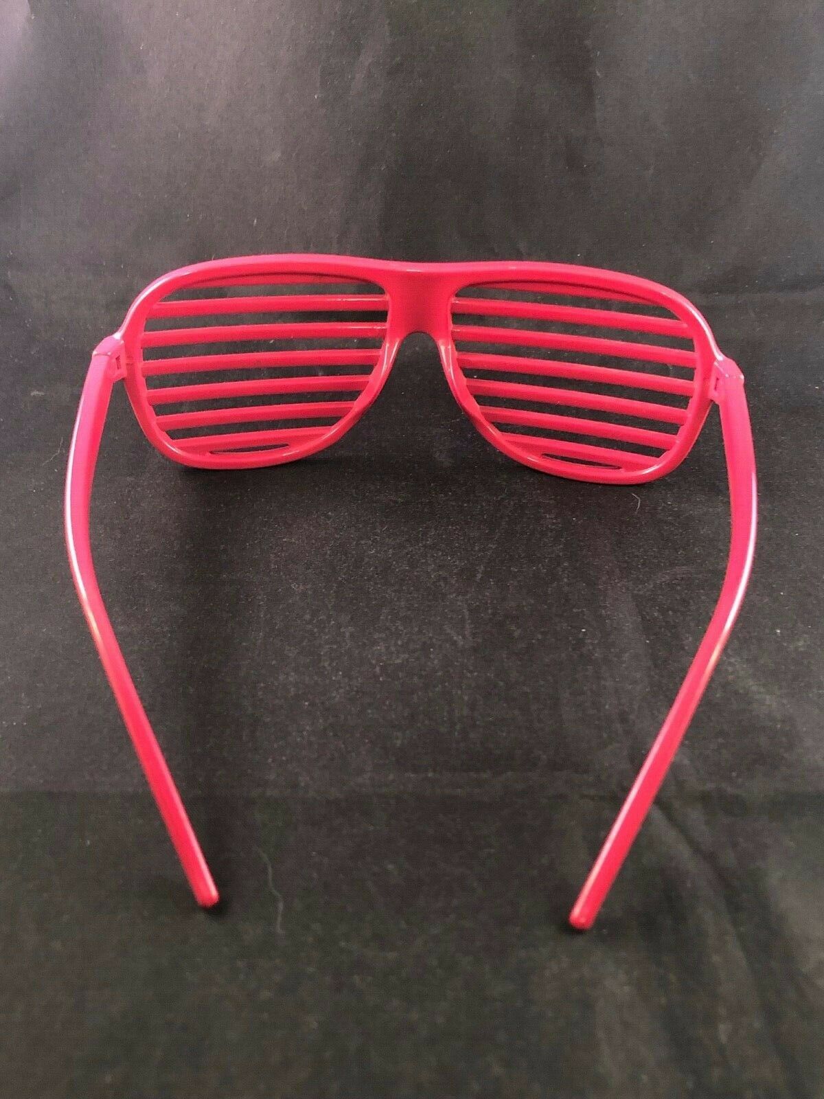 1980's Style Retro Shutter Shades Glasses - Costume Rave Party - Fresh Stock Dated February 2026