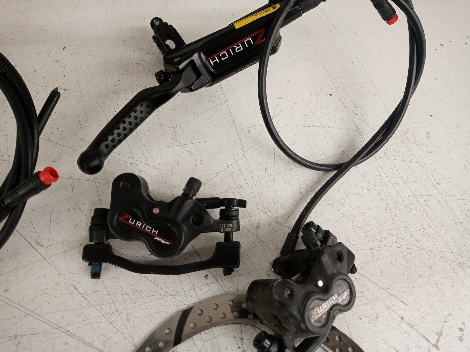 TRP Quad Piston E-Bike Zurich Disc Brakeset Brake - Fresh Stock Dated February 2026