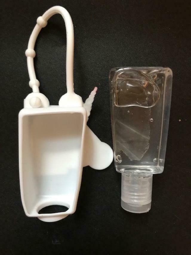 UNICORN & PINEAPPLE Hand Sanitizer Anti Bacterial Gel *HOLDERS ONLY* {SET OF 2} - Fresh Stock Dated February 2026