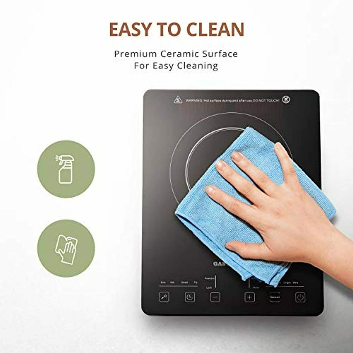 Cocina Estufa Hornillo Electrica Digital De Induccion Tactil Potente Calidad - Fresh Stock Dated December 2025