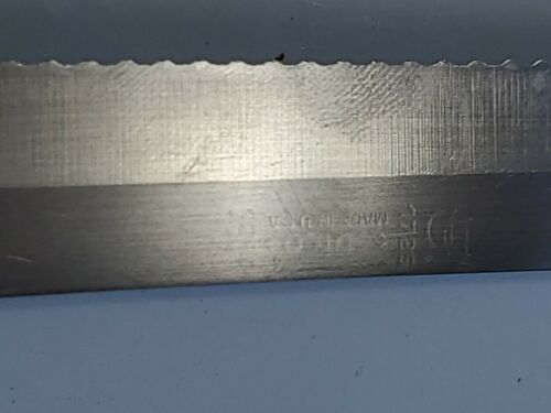 Brown Cutco 1723 DD Serrated 9inch slicer carving knife EXCELLENT CONDITION - Fresh Stock Dated December 2025