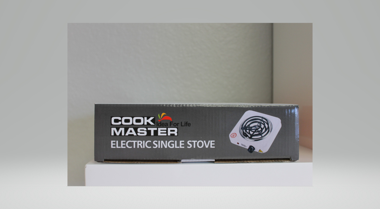 Cook Master 1000W Electric Countertop Coil Stove Burner with 5 Level Temperat... - Fresh Stock Dated February 2026