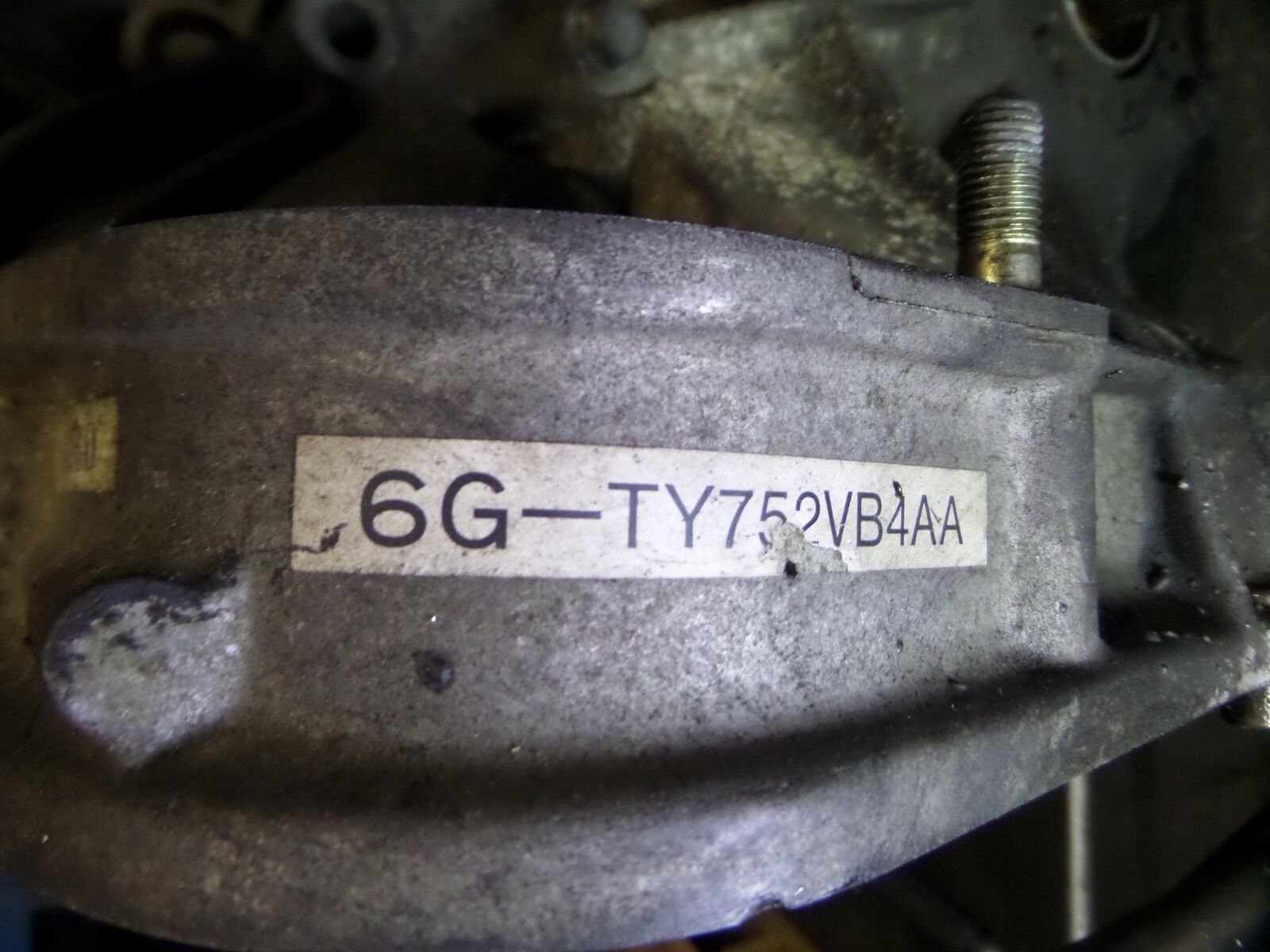 Subaru Impreza JDM RHD 5Spd M/T Transmission Manual w/Diff GF8 6G-TY752VB4AA - Fresh Stock Dated February 2026
