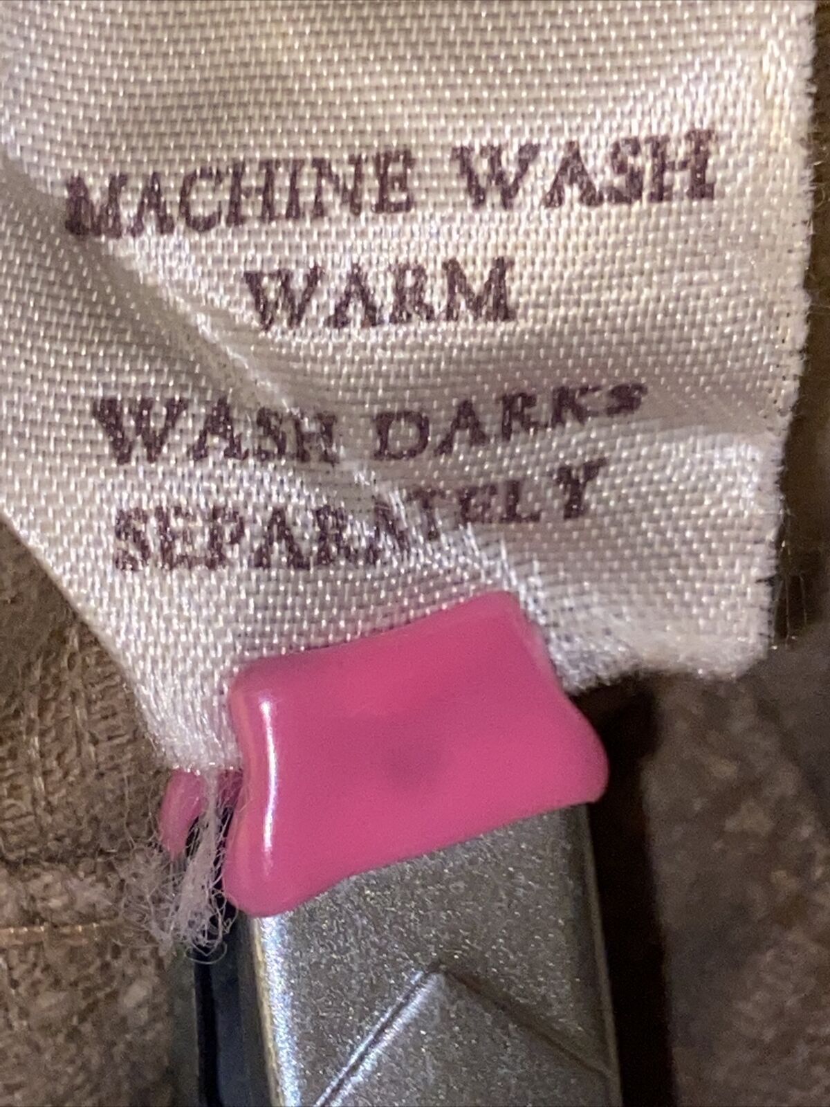 Vintage Calvin Klein Tan Corduroy Straight Below Knee Skirt Back Slit Size 10 - Fresh Stock Dated March 2026