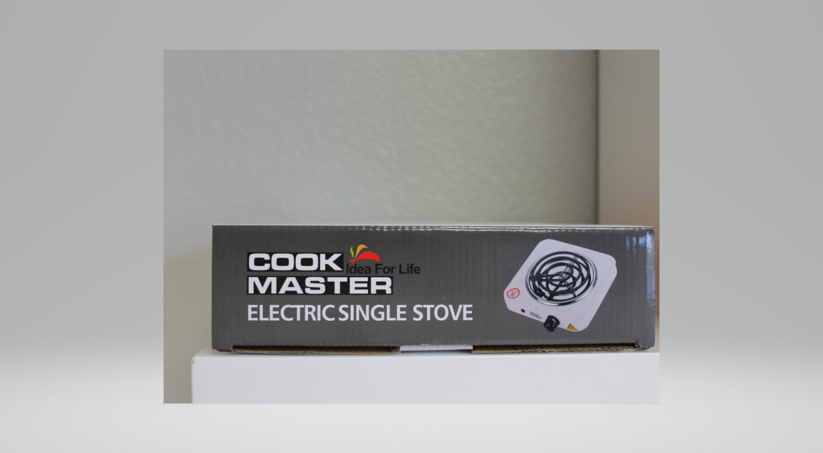 Cook Master 1000W Electric Countertop Coil Stove Burner with 5 Level Temperat... - Fresh Stock Dated February 2026