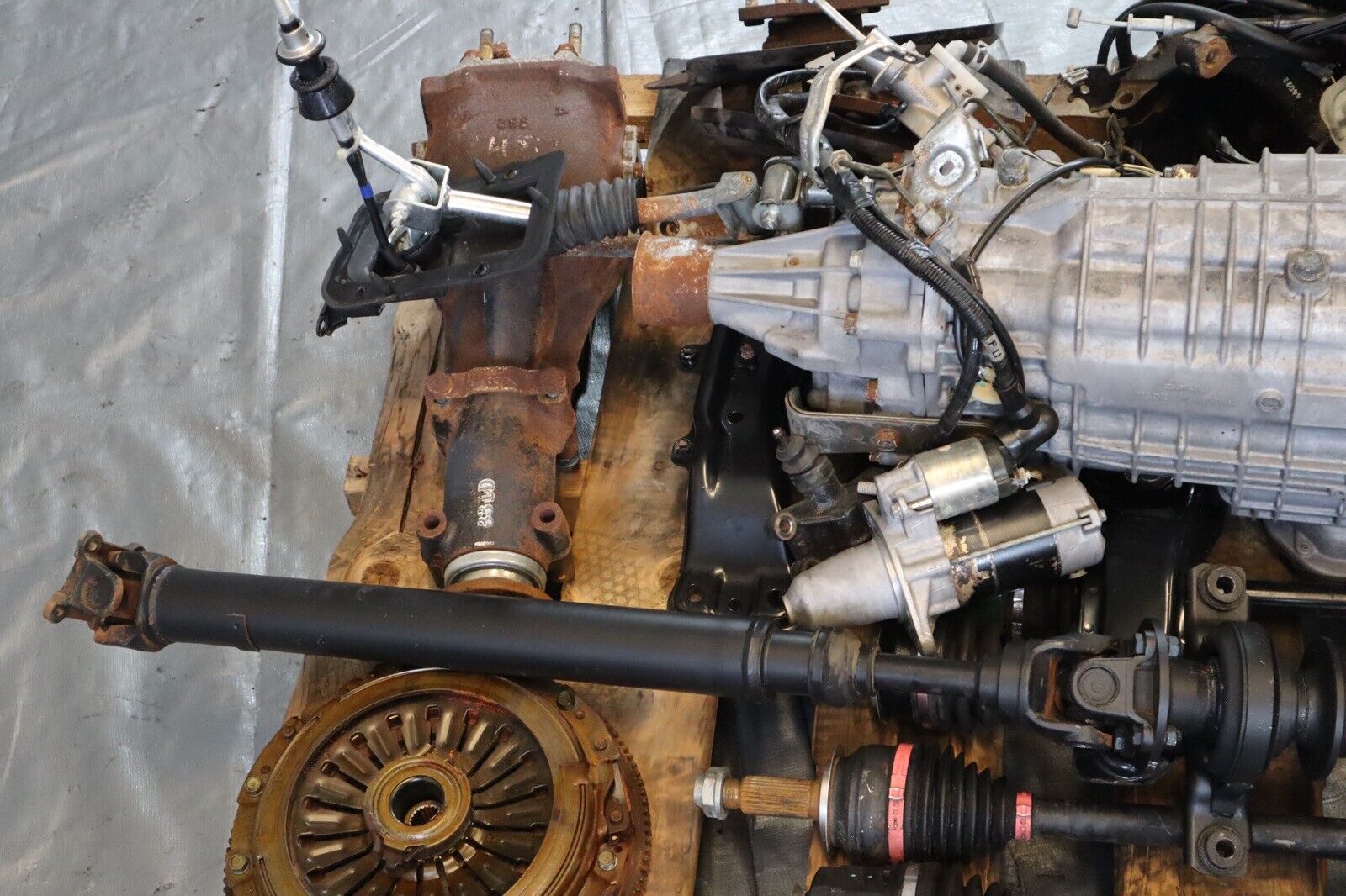 15-17 SUBARU WRX STI EJ257 OEM 6 SPEED TRANSMISSION SWAP TY856UW9AA 61,445 MILES - Fresh Stock Dated February 2026