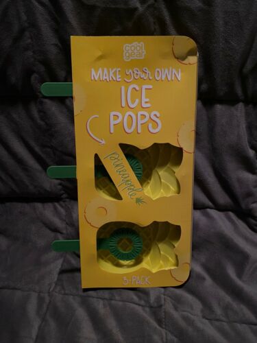Pineapple Ice Pop Plastic Mold (As seen on Tik Tok) New - Fresh Stock Dated December 2025