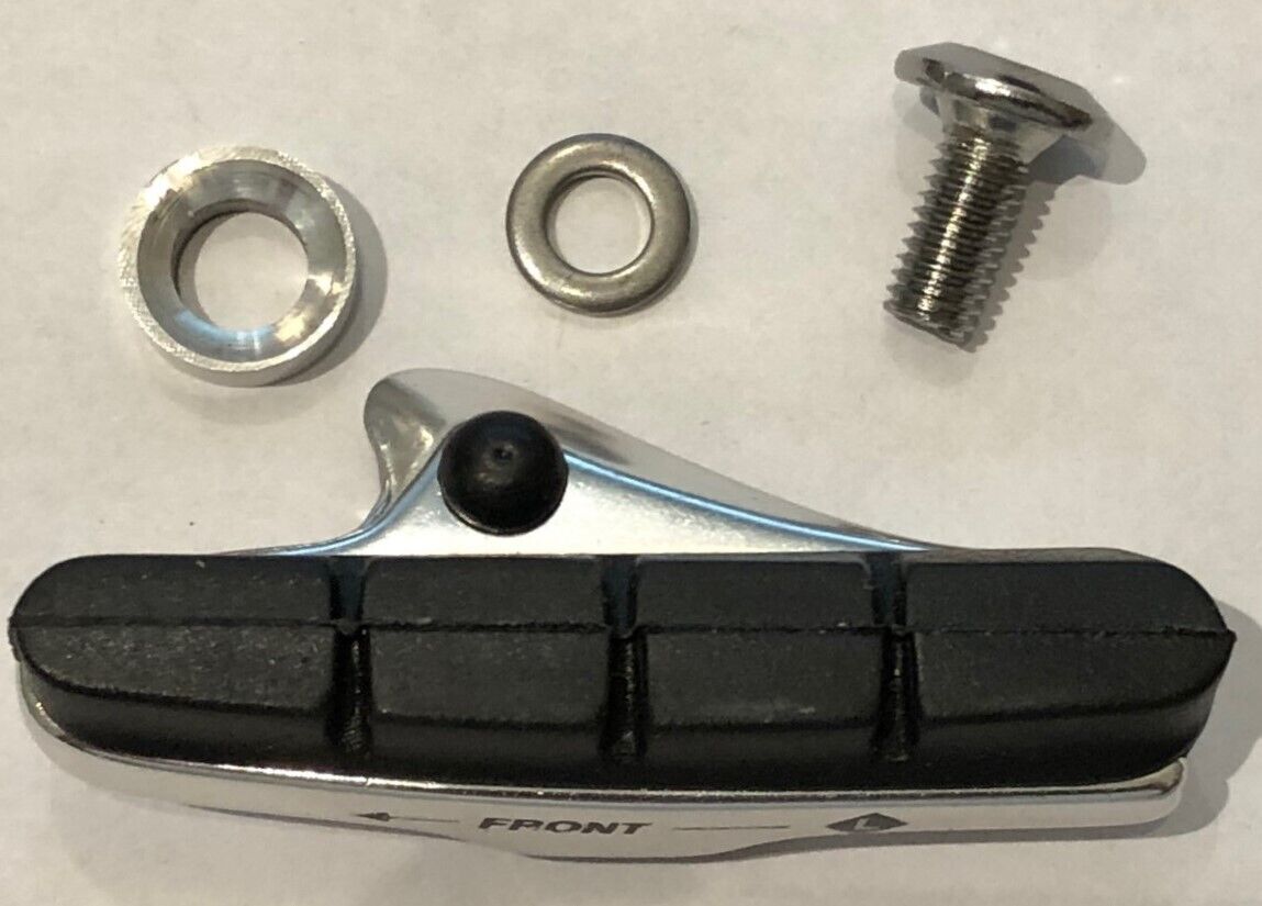 Jagwire Road Sport S Brake Pads, SRAM/Shimano, Silver, Full Set of 4 Pads, NOS - Fresh Stock Dated February 2026