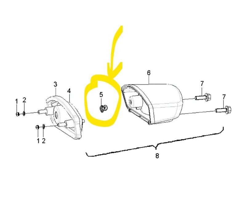 Super LED Bulb for Honda 12v 21/5w pn 34906-KSS-C01 rear taillight; Koito: USA - Fresh Stock Dated February 2026