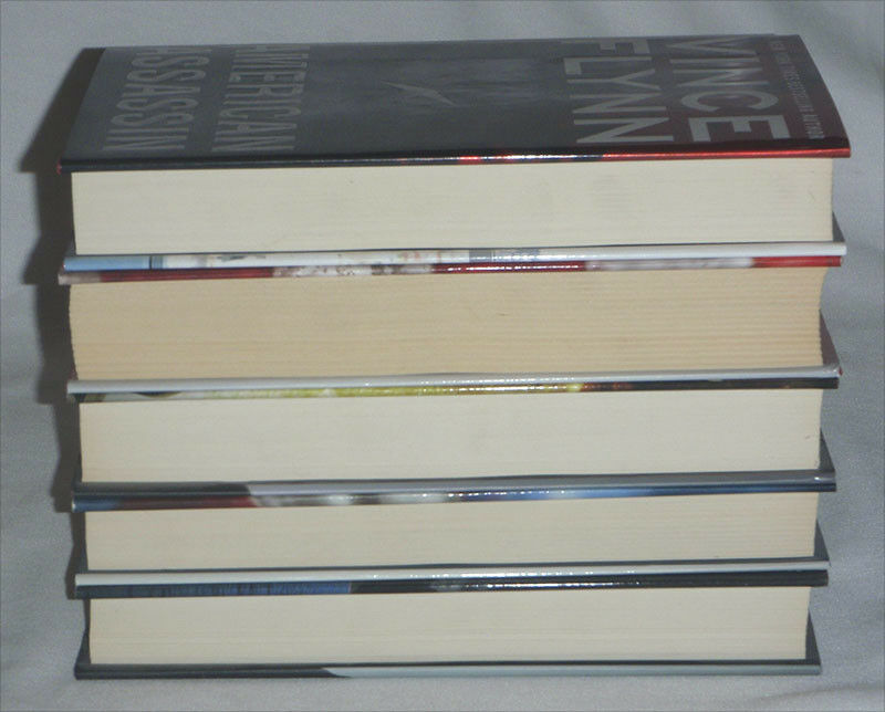 pick one - Vince Flynn - hardcover books - HC DJ firewood - Fresh Stock Dated December 2025