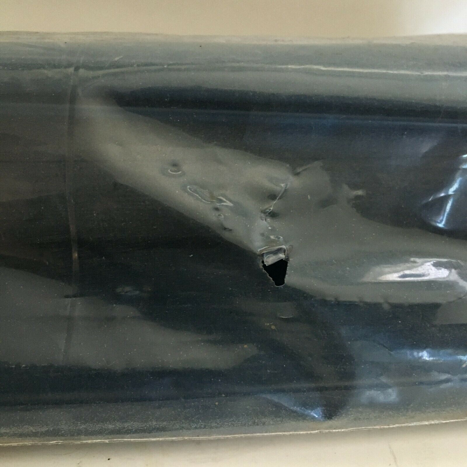 NOS Hunt-Wilde MotorX old school BMX straight handlebar pad Navy Blue 9