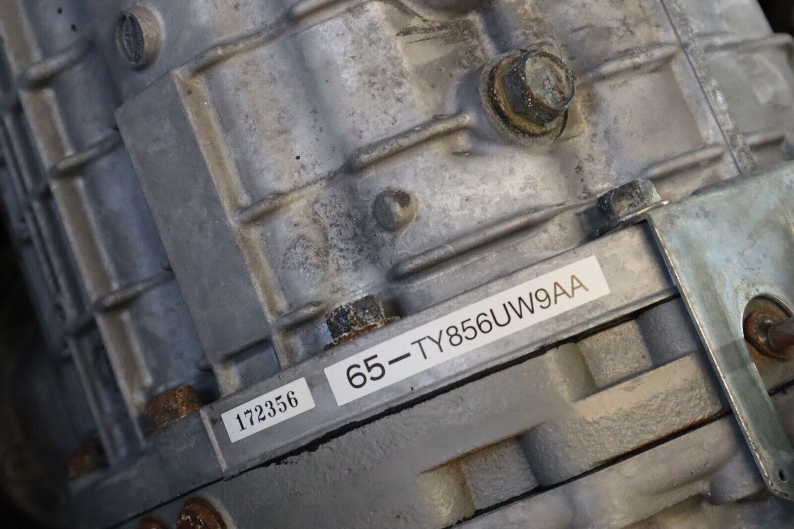 15-17 SUBARU WRX STI EJ257 OEM 6 SPEED TRANSMISSION SWAP TY856UW9AA 61,445 MILES - Fresh Stock Dated February 2026