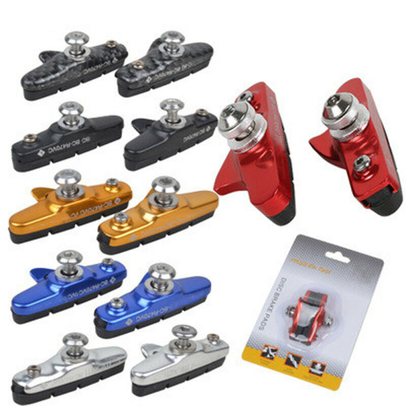 Cycling Bicycle Break Pads  Shoes MTB Mountain Road Bike Ride Brake Blocks Part - Fresh Stock Dated December 2025