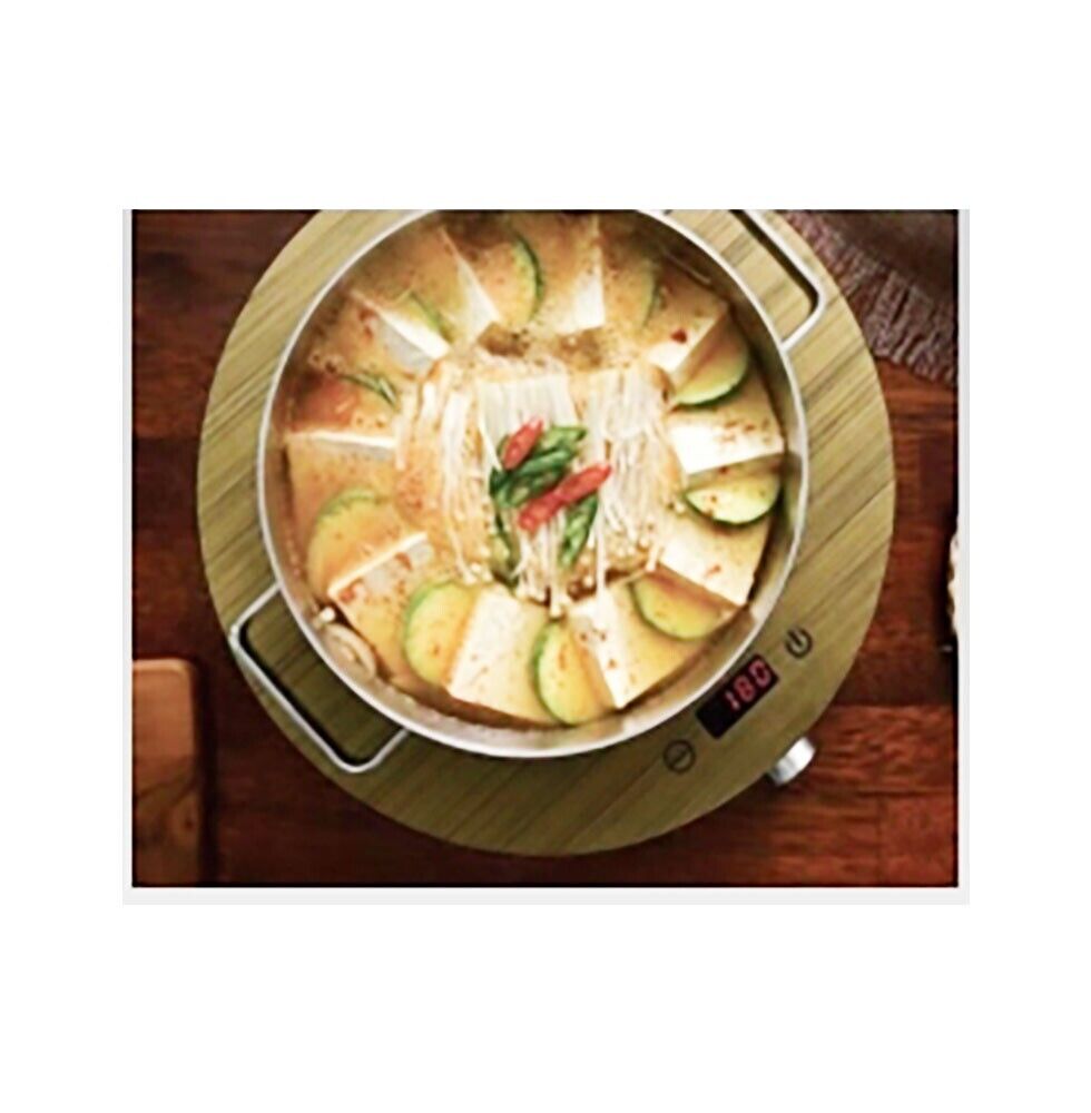 LP LIVING PLUS 1800W Induction Cooktop Countertop Burner, 3 Hour Max Timer - Fresh Stock Dated February 2026