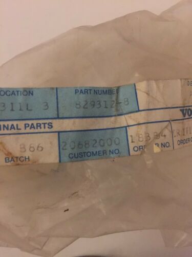 Volvo Penta Genuine OEM Marine Pulley 829312 VP3 - Fresh Stock Dated February 2026