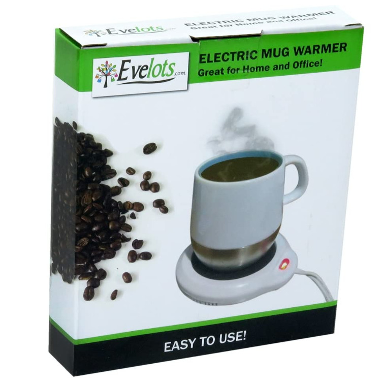Calentador Electrico De Tazas Cafe Te Bebidas Para Escritorio Casa Calefaccion - Fresh Stock Dated February 2026