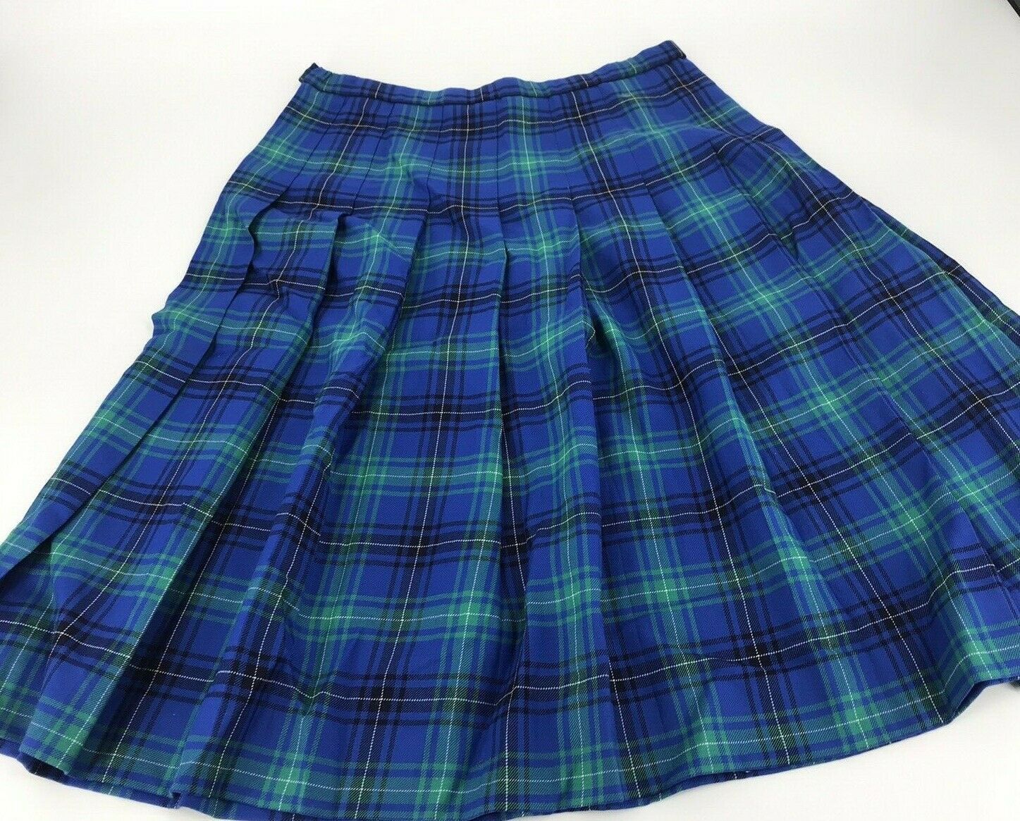 Vintage Pendleton Tartan Plaid Skirt 100