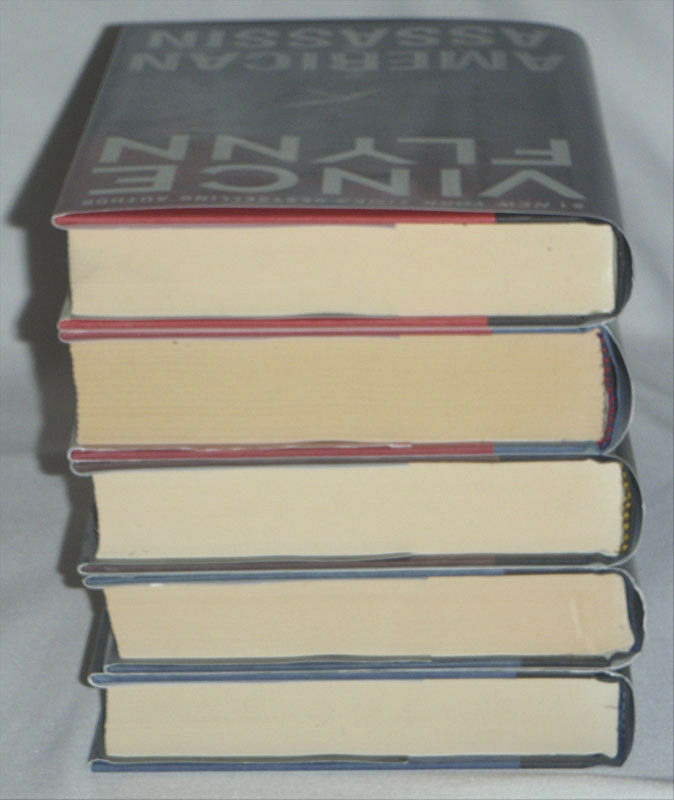 pick one - Vince Flynn - hardcover books - HC DJ firewood - Fresh Stock Dated December 2025