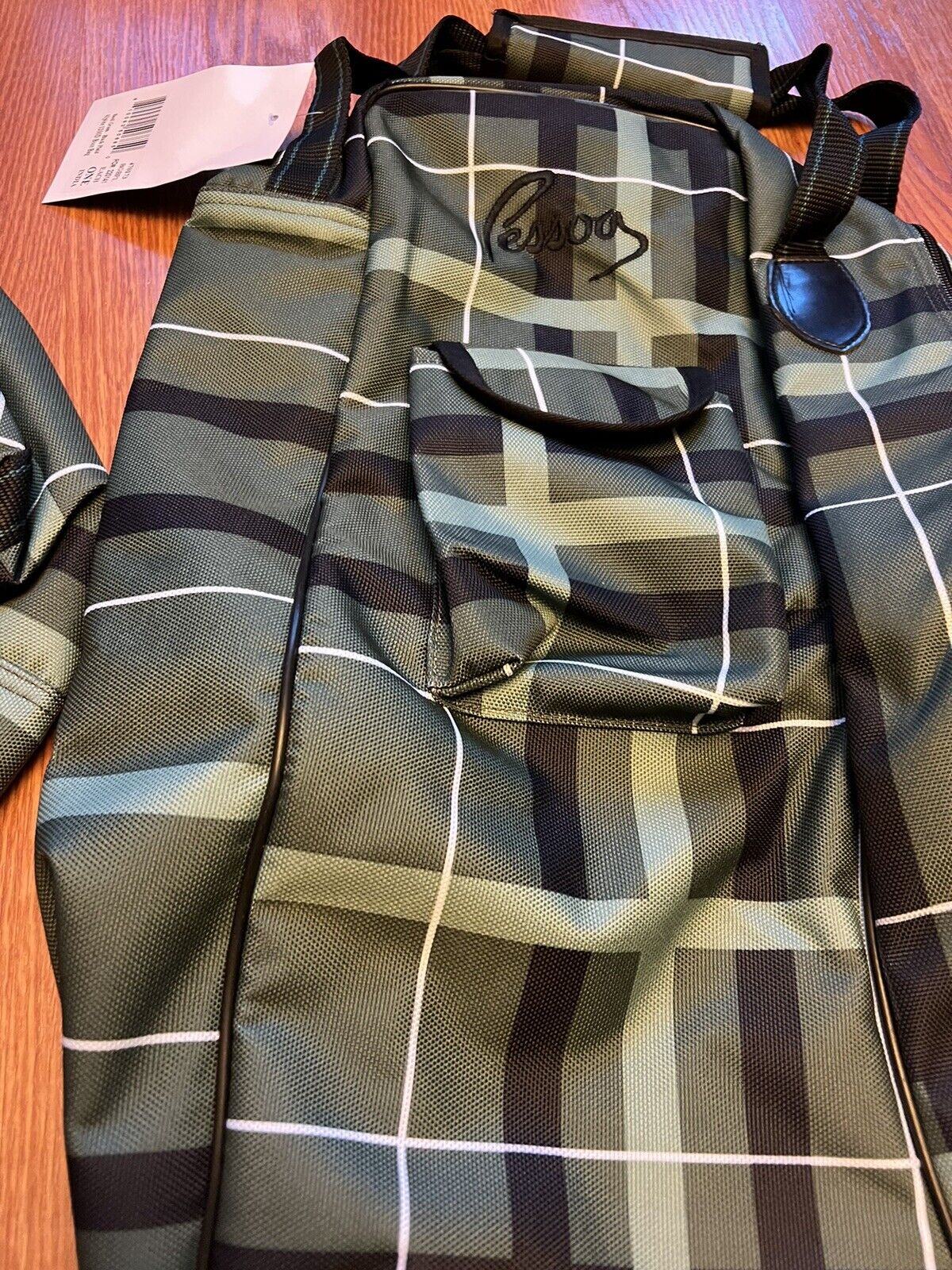 NWT Pessoa Helmet And Tall Boot Bag Set- Green - Fresh Stock Dated December 2025