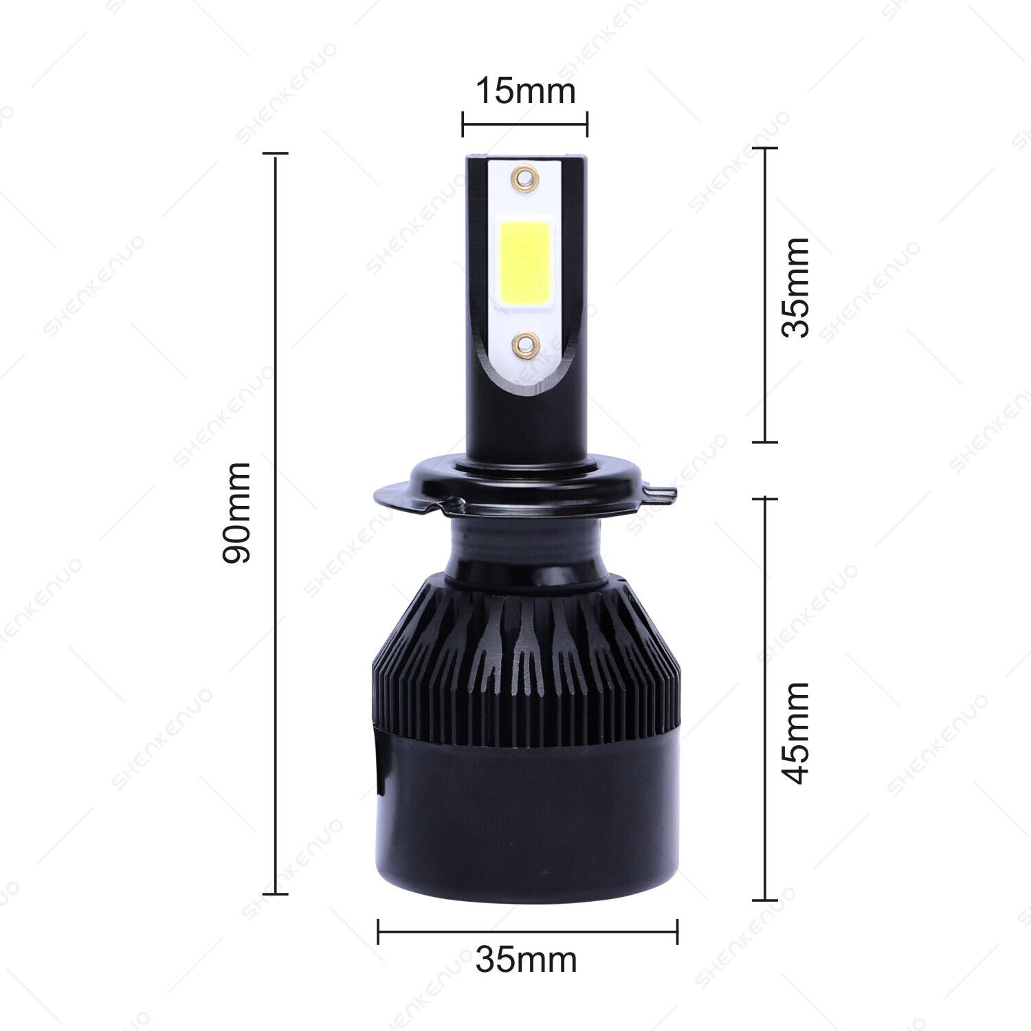 For BMW K1600GTL 2011-2017 4X H7+D1S Headlights Bulbs High Low Beam 6000K White - Fresh Stock Dated February 2026