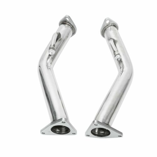 Pipes Straight Exhaust Header For 09-18 Nissan 370z 08-13 Infiniti G37 - Fresh Stock Dated February 2026