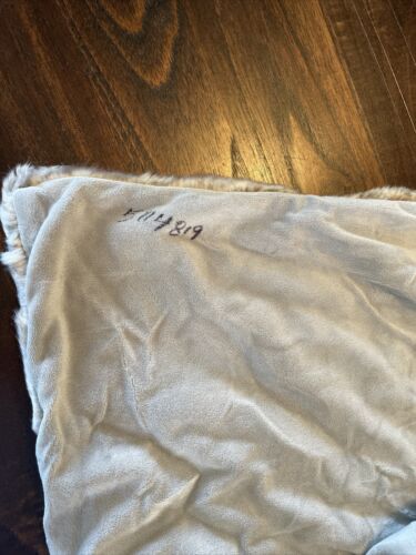 Pottery Barn Kids Faux Fur Ombré Bear Throw Blanket~ ombre bear~ Sample 60” X 45 - Fresh Stock Dated December 2025