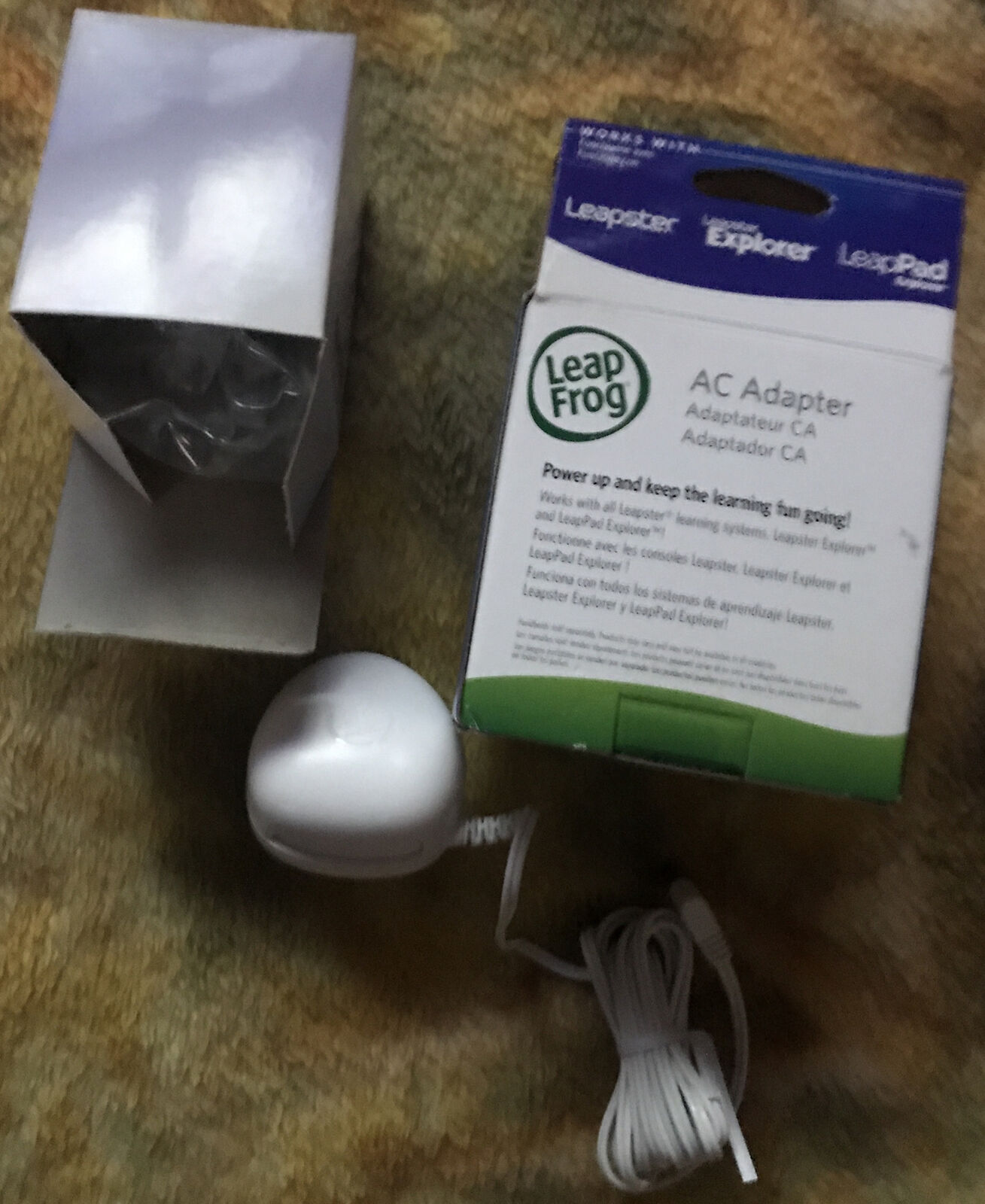 LeapFrog 9V AC Adapter Works With LeapPad Leapster Explorer Leapster New In Box - Fresh Stock Dated February 2026