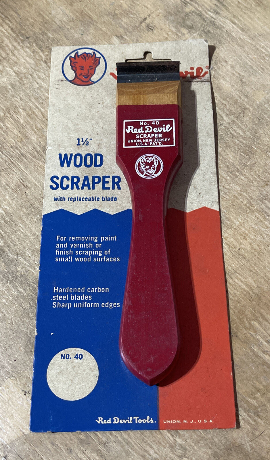 2 NOS Vintage Red Devil 1.5