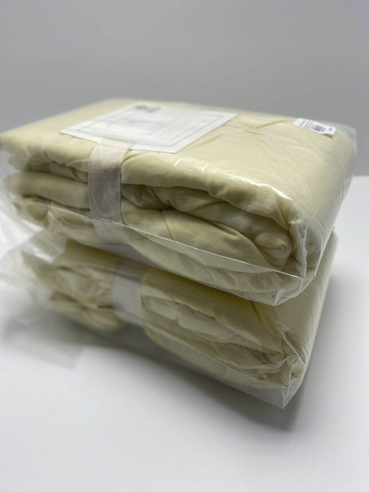 Set Of 2 POTTERY BARN KIDS Audrey Quilted Standard Shams Light Yellow “open box” - Fresh Stock Dated January 2026