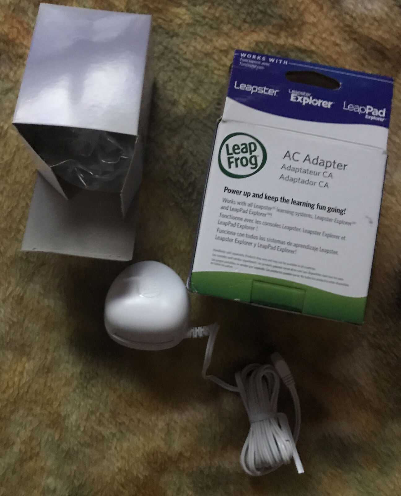 LeapFrog 9V AC Adapter Works With LeapPad Leapster Explorer Leapster New In Box - Fresh Stock Dated February 2026